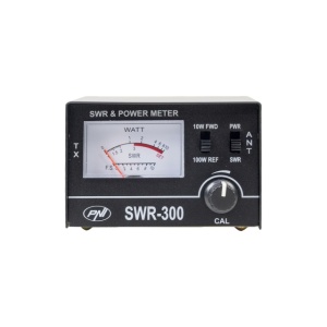 Reflectometru PNI SWR-300 PWR-SWR Meter, pentru masurare SWR antene radio in frecventa 26-30Mhz si putere statii radio CB - Img 2
