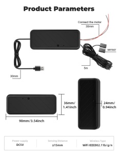 Releu inteligent PNI SmartHome RG121 cu Wi-Fi pentru comanda deschidere usa garaj/poarta, compatibil cu aplicatia Tuya, alimentare 5 V - Img 4