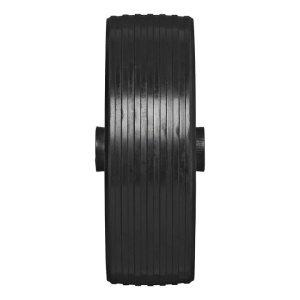 Roata pentru protap, janta plastic cu cauciuc solid 220x70mm - Img 3