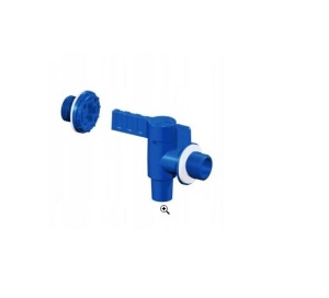 Robinet de plastic 1/2"