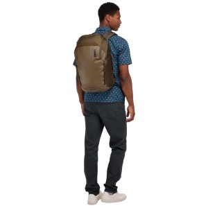 Rucsac urban cu compartiment laptop, Thule, Chasm, 26L, Deep Kaki - Img 4