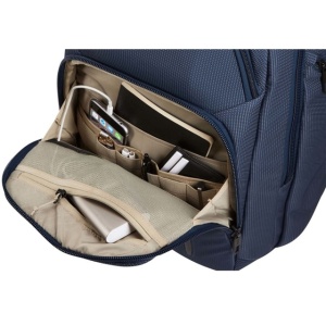 Rucsac urban cu compartiment laptop, Thule, Crossover 2 Backpack, 30L, Dress Blue - Img 4