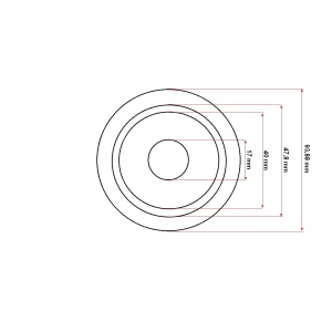 Rulment intinzator lant 6203Z cu carcasa pentru balotiera 9YK 93.88x40x18mm - Img 5