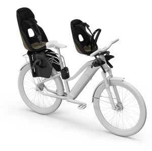 Scaun pentru copii, cu montare pe bicicleta in fata - Thule Yepp Nexxt 2 Mini Front mounted, Deep Khaki - Img 5