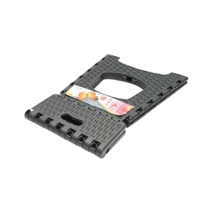 Scaun plastic pliabil negru 286X325X270 mm - Img 4