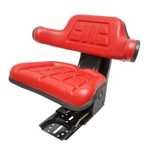 Scaun tractor rosu reglaj triplu cu amortizor UTB U-445 si U-650
