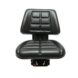 Scaun universal negru cu reglaj triplu si amortizor pentru tractor U-445 - Img 2