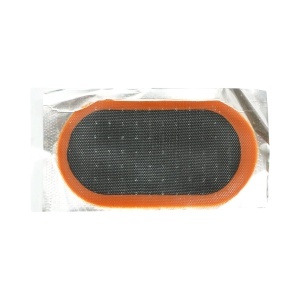 Set 12 petice ovale vulcanizare anvelope si camere de aer 38x75mm + 1 tub adeziv 20ml - Img 7