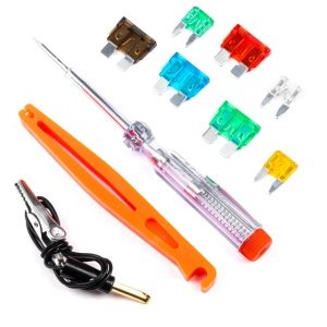 Set 150 sigurante plate mari si mici, cu extractor si creion tensiune