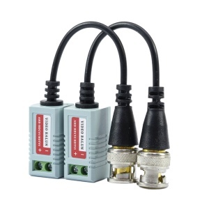 Set 2 Adaptori CCTV PNI 201C Video Balun Pasiv BNC pe fir 600m pt. cablu CAT5 - Img 9