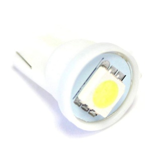 Set 2 becuri led bord T10 24v albe