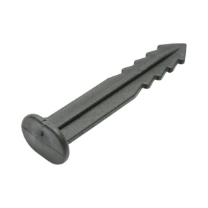Set 50 cuie tarusi plastic negri 150mm tip harpon pentru fixare folie protectie Breckner Germany - Img 5