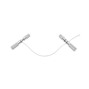 Set cablu si manere metalice pentu ecornare vitei, capre oi Breckner Germany