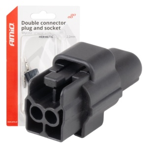 Set conector stecher si priza 2 PIN 2.2mm