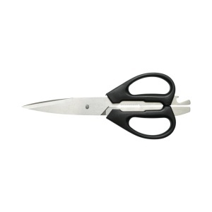 Set cutite bucatarie 16 piese cu suport lemn, foarfeca si pila ascutit, lama otel 3Cr13, maner otel 18/0 Breckner Germany - Img 14