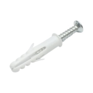Set diblu universal din plastic alb 6x30mm cu surub 4x30mm 50 buc/set - Img 4