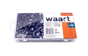 Set garnituri de cauciuc 180 buc WAART