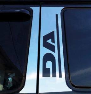 Set ornamente cromate usa DAF XF