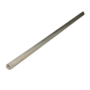Set teava triunghiulara cardan seria T1 exterior 32,4 si interior 26,6 cruce 22x54 L=1m - Img 2
