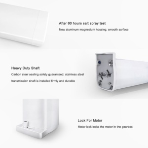 Sina perdea, draperie PNI PT9233S lungime 3m, compatibila cu motor inteligent PNI SafeHome PT923 - Img 7