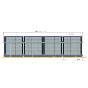 Sistem complet montare, structura acoperis pentru 4 panouri solare fotovoltaice cu unghi reglabil 15-30 grade Breckner Germany - Img 4