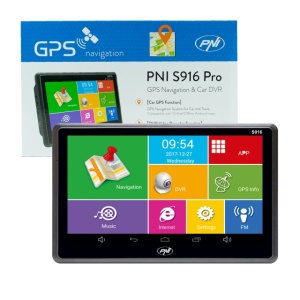 Sistem de navigatie GPS + DVR PNI S916 PRO ecran 7 inch cu Android 6.0, memorie 16 GB, 1GB DDR3 RAM - Img 2