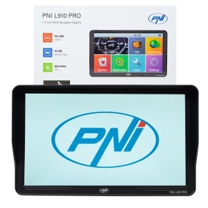 Sistem de navigatie GPS PNI L910 PRO cu parasolar, 9 inch, 800 MHz, 512MB DDR, 16GB memorie interna, FM transmitter, negru - Img 9