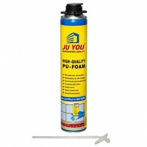 Spuma poliuretanica PU cu randament ridicat, expandare redusa pentru montaj usi si ferestre 750ml