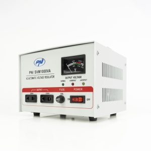 Stabilizator de tensiune PNI SVM1000VA cu servomotor, 800W, 3.6A, iesire 230V - Img 2