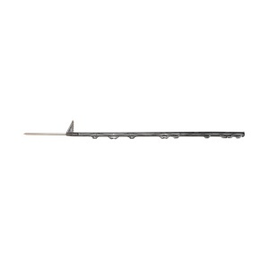 Stalp din plastic 1110mm negru pentru fir gard electric Breckner Germany - Img 2