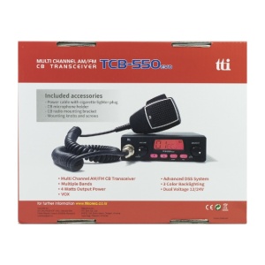 Statie radio CB TTi TCB-550 EVO, DSS, VOX, Filtru NB, Scan, ecran multicolor, 12-24V - Img 5