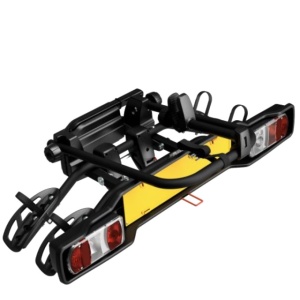 Suport 2 biciclete Peruzzo Parma 706N cu prindere pe carligul de remorcare, Negru Mat - Img 2