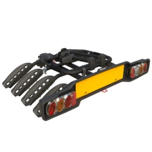 Suport 4 biciclete Peruzzo Siena 668/4N cu prindere pe carligul de remorcare, Negru - Img 2