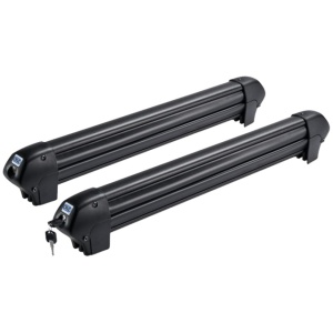 Suport 6 perechi schiuri cu prindere pe bare transversale - Cruz Ski Rack Dark 6 - Img 2