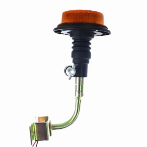 Suport prindere girofar tip L, cu prindere omega, pentru girofar cu priza DIN 12/24V - Img 3