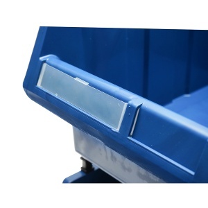 Suport transparent eticheta pentru cutie plastic de depozitare - Img 3