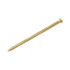 Surub montaj usi-ferestre 7.5x132mm, torx TX30, otel zincat galben 100 buc/cutie - Img 2