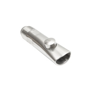 Suzeta din inox cu bila 85x21mm M20 pentru adapare porci si vitei - Img 4