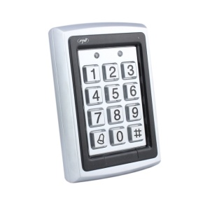 Tastatura control acces PNI DK101 stand alone antivandal cu cititor de card exterior si interior IPX6