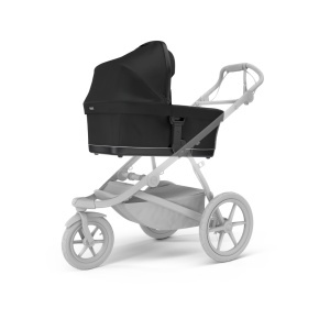Thule Bassinet - Landou copii 0-6 luni, Black - Img 5
