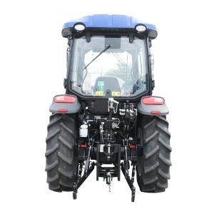 Tractor 50HP 4x4 cu cabina inmatriculabil, aer conditionat, motor Hyundai turbo diesel DM01 LOVOL M504 - Img 4