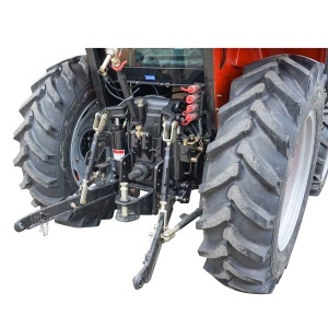 Tractor 90CP, 4x4 cu incarcator frontal, cabina inchisa, roti 14.9-30/9.5-24 - Img 7