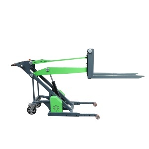 Transpalet electric 24V cu sarcina maxima 650 Kg, inaltime ridicare 1500mm, furci 950mm THOR - Img 5