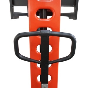 Transpalet semi-electric 500kg cu autoincarcare, baterie Li-ion 12V, 33Ah, inaltime ridicare 1300mm - Img 10