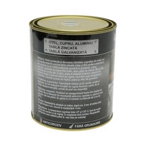 Vopsea email anticoroziva 3 in 1 verde John Deere pentru metal 750g, direct pe rugina, pe baza de apa Breckner Germany - Img 3