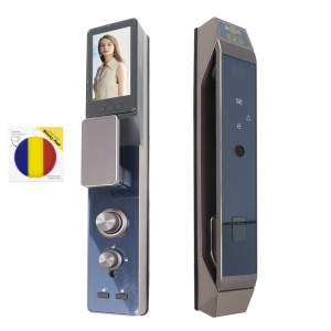 Yala inteligenta PNI SafeHome PTY8825, cod, card, recunoastere faciala, amprenta si Sticky Pad Drapel - Img 9
