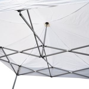 Acoperis cort pavilion 2x2m alb - Img 5