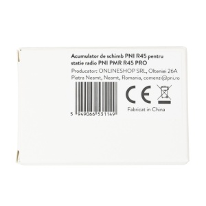 Acumulator de schimb PNI R45, 3.7V, 2000mAh, Li-Ion, pentru statia radio PNI PMR R45 PRO - Img 7
