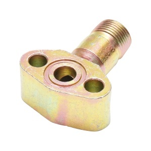 Adaptor/Flansa pompa H13 cu gaura mica fi 10,20 mm pentru conducta hidraulica de refulare 40.58.024 - Img 4