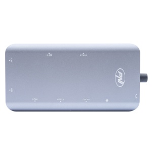 Adaptor multiport PNI MP10 USB-C la HDMI, VGA, 3 x USB 3.0, SD/TF, RJ45, audio 3.5, USB-C PD, 10 iesiri - Img 8